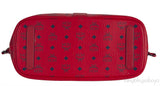 Visetos Large Liz Reversible Shopper Tote Ruby Red
