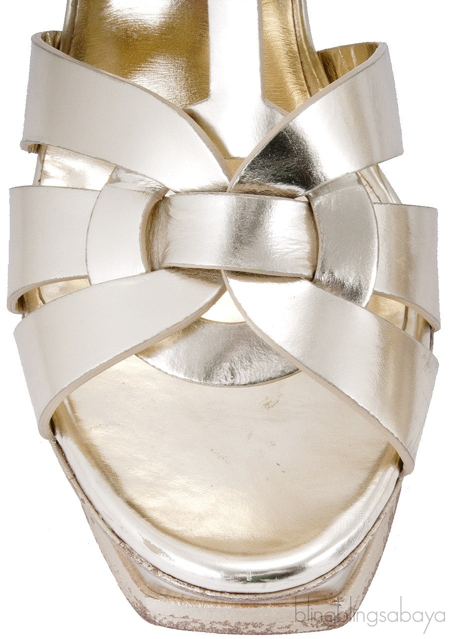 Light Gold Leather Tribute