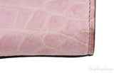 Moynat Rejane PM Pink Nilo Crocodile