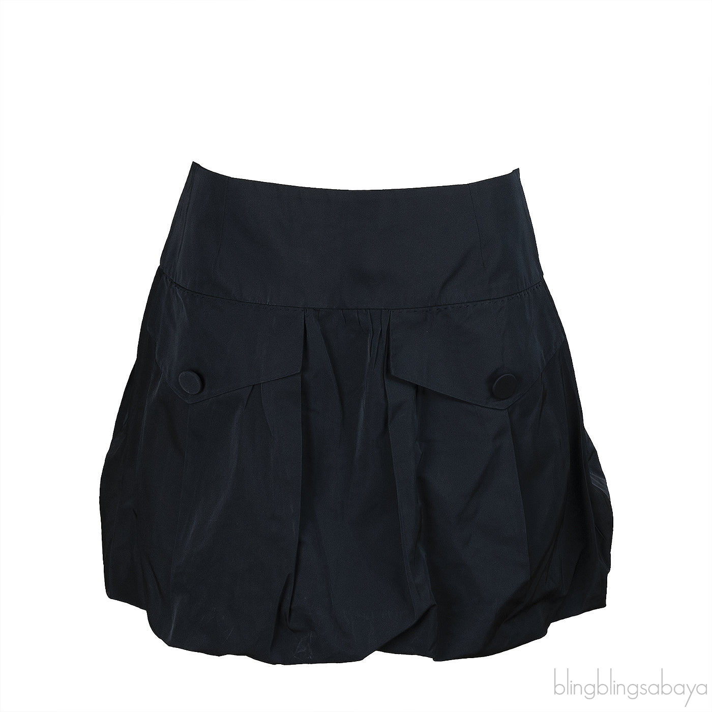 Louis Vuitton Grey Balloon Mini Skirt
