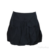 Louis Vuitton Grey Balloon Mini Skirt