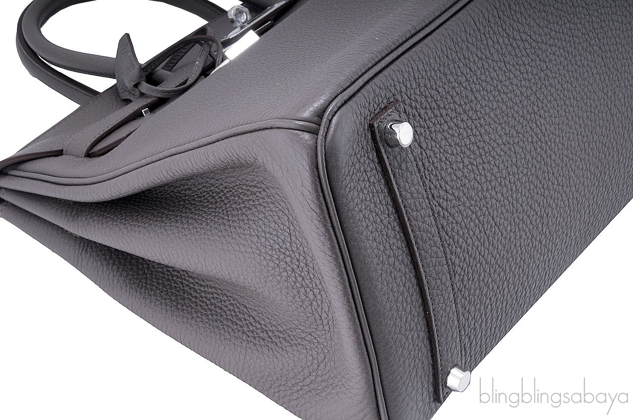 Birkin 35 Etain Togo PHW