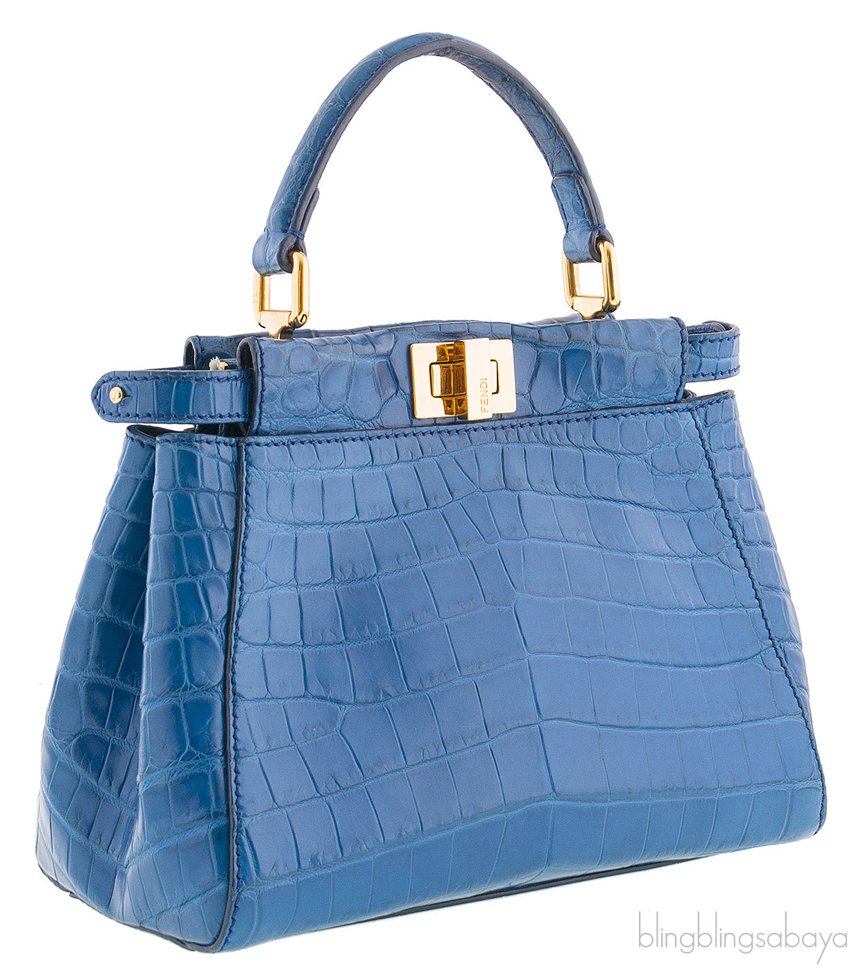 Blue Crocodile Mini Peekaboo