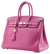 Birkin 35 Tosca Taurillon Clem