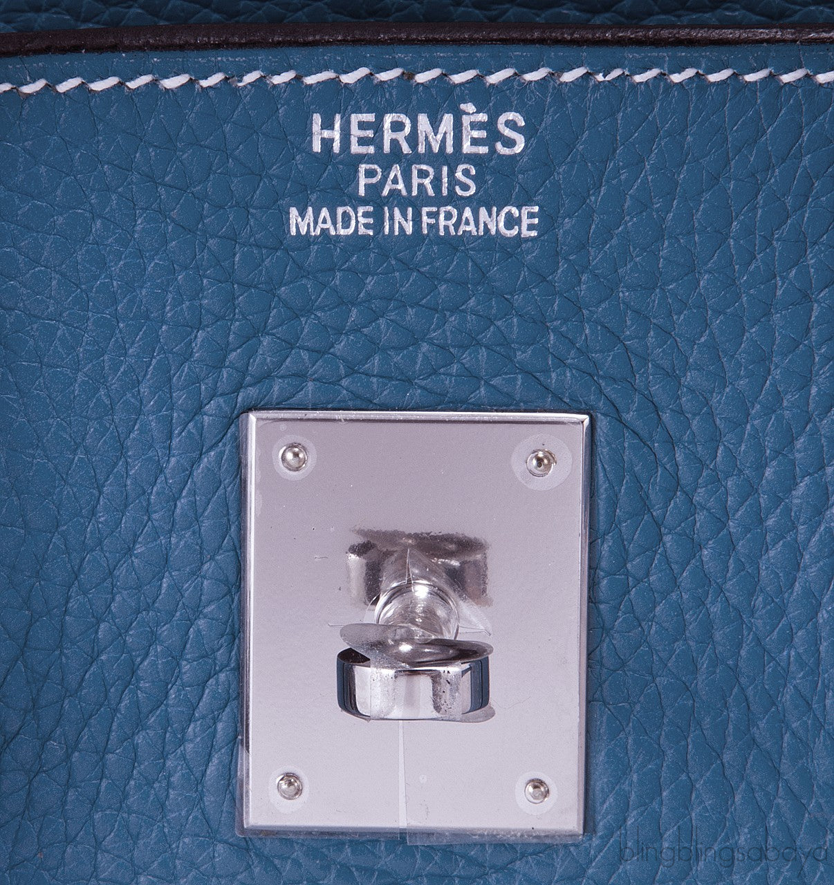 Birkin 35 Blue Jean Togo