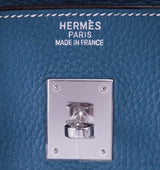 Birkin 35 Blue Jean Togo