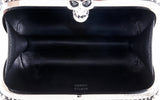Skull Embellished Studded Box Clutch