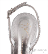 Mystico Silver Crystal Sandals
