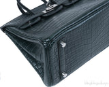 Hermes Birkin 25 Vert Cypress Matte Alligator PHW