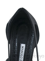 Lala Black Crystal Heels