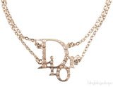 Gold Logo Strass Bracelet*