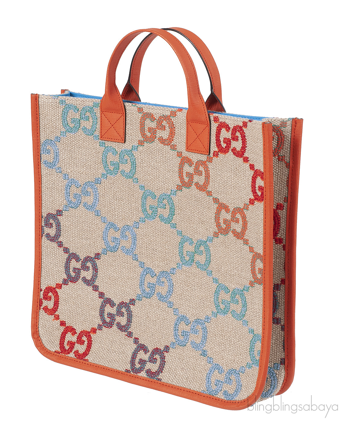 Gucci Multi-color GG Linen Kids Handbag
