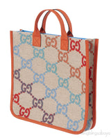 Gucci Multi-color GG Linen Kids Handbag