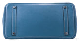 Birkin 35 Blue Jean Togo