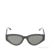 CatStyleDior 1S Grey Crystal Sunglasses