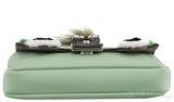 Green Micro Baguette Monster Bag