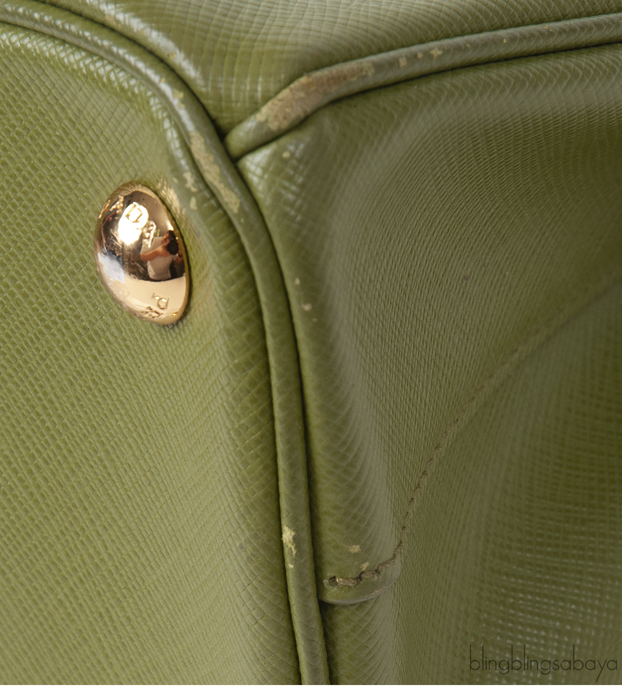 Prada Saffiano Edera Shoulder Bag