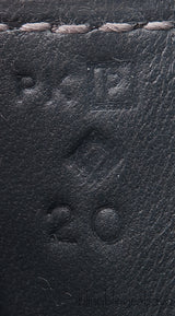 Jige Clutch Crocodile Graphite