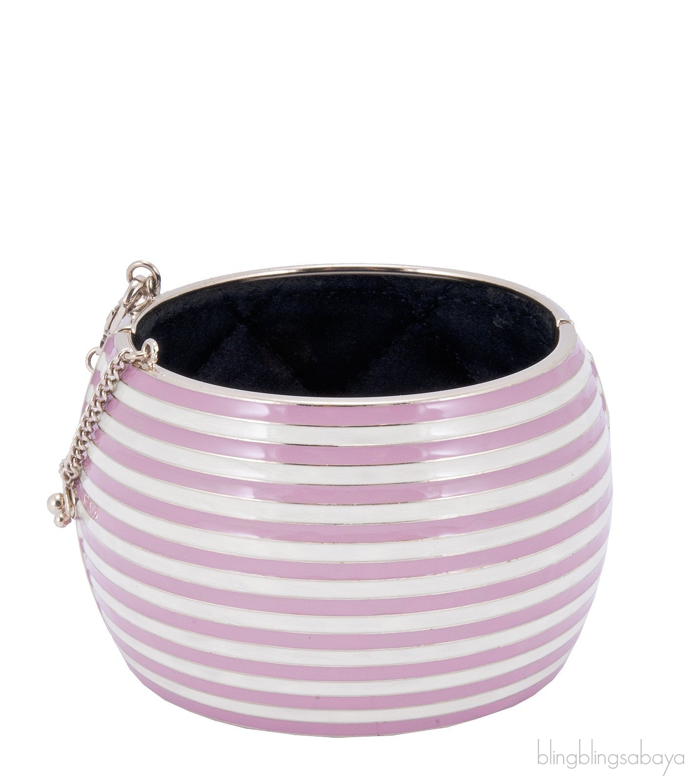 CC Stripes Cuff Enamel Bracelet