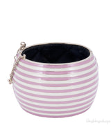 CC Stripes Cuff Enamel Bracelet