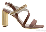 Old Rose Strappy Sandals