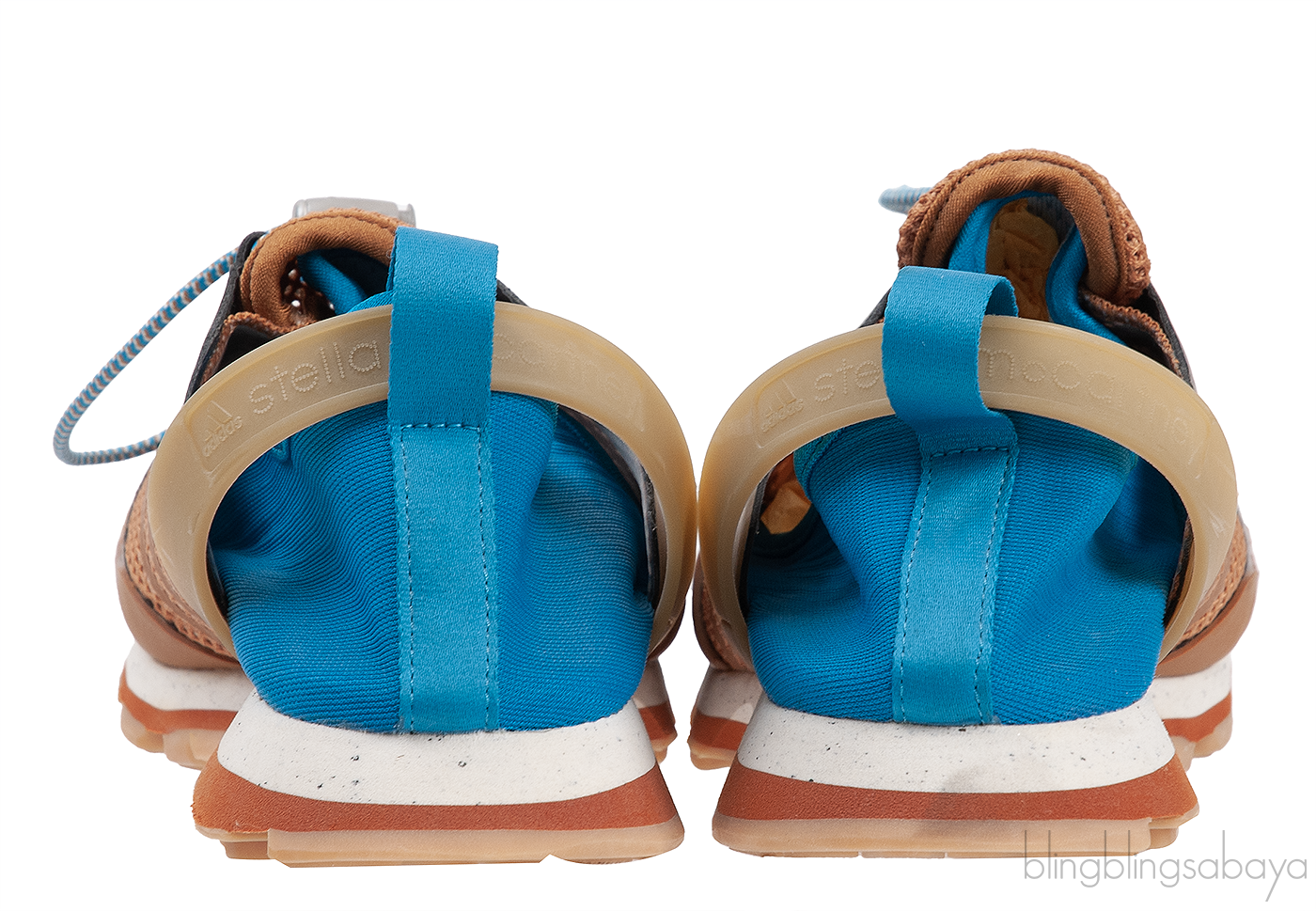 Stella Mccartney x Adidas Brown Printed Sneakers
