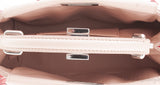 Beige Red Studded Peekaboo