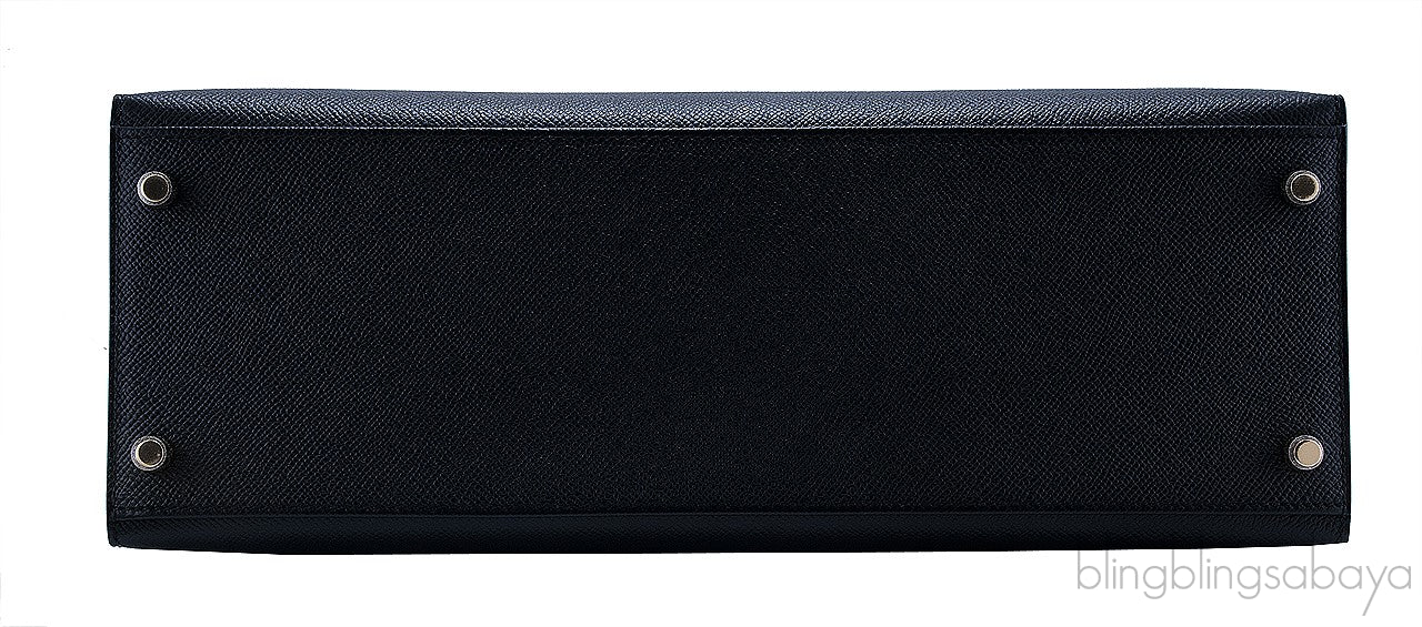 Kelly 35 Black Sellier Epsom GHW