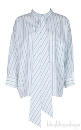 Light Blue Striped Shirt