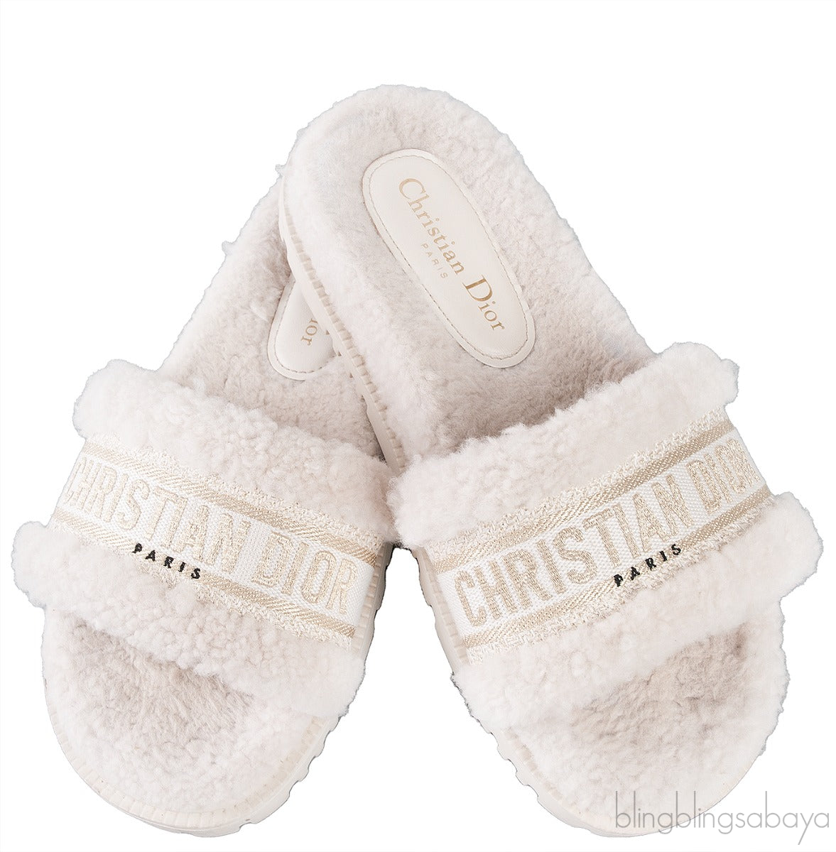 Dway Shearling Slide