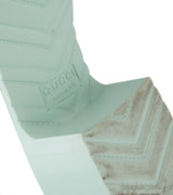 Pastel Green Rubber Slide Sandals