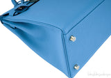 Kelly 35 Blue Turquoise Togo GHW