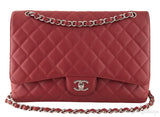 Red Caviar Maxi Flap Bag