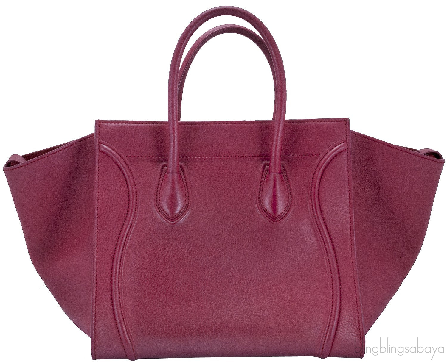 Phantom Burgundy Handbag