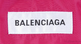 Fuchsia Pink Logo Hoodie Windbreaker