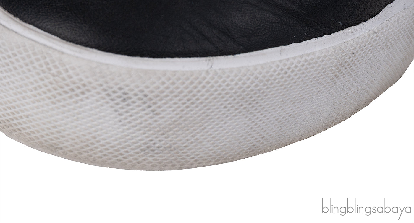 Burberry Kids Nova Check Print Strap Leather Sneakers