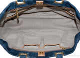 Blue Denim Shoulder Bag