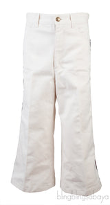 Off-white Cropped Jeans
