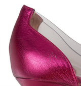 Metallic Purple PVC Plexi Pump