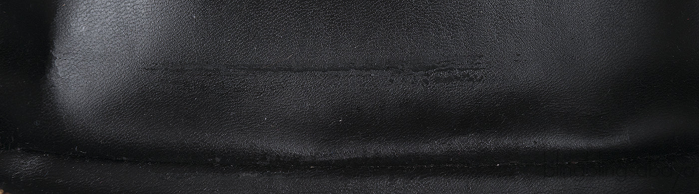 Plum Vanity Leather Bag