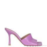 Bottega Veneta Purple Stretch Leather Sandals