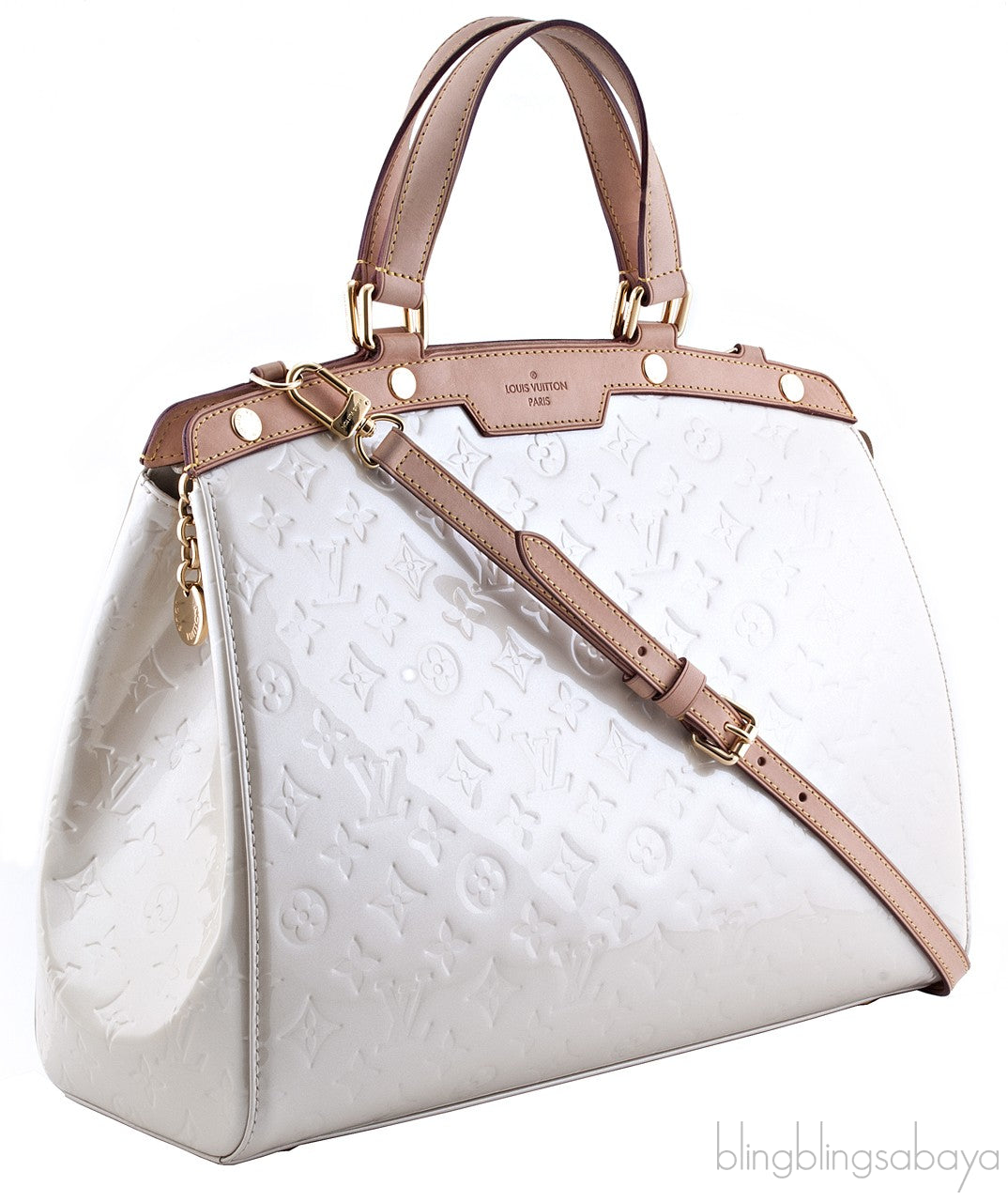Brea GM Monogram Vernis W Corail