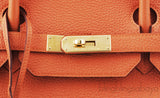 Birkin 40 Orange Togo  GHW