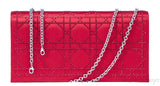 Red Strass Evening Shoulder Clutch