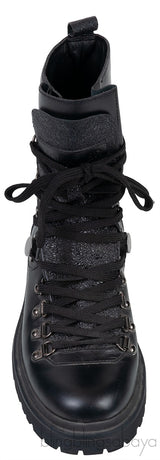 Black Berenice Combat Boots