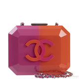 Chanel Minaudiere Ombre Plexiglass Bag