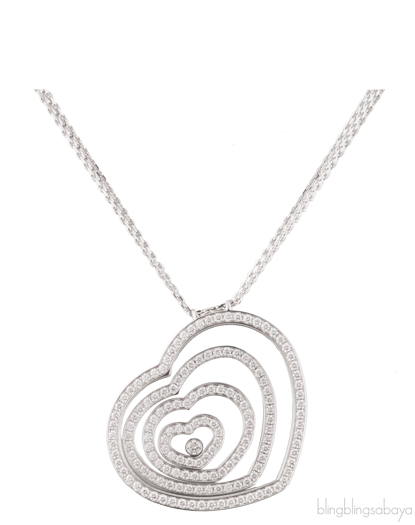 Happy Spirit Diamond Pendant Necklace