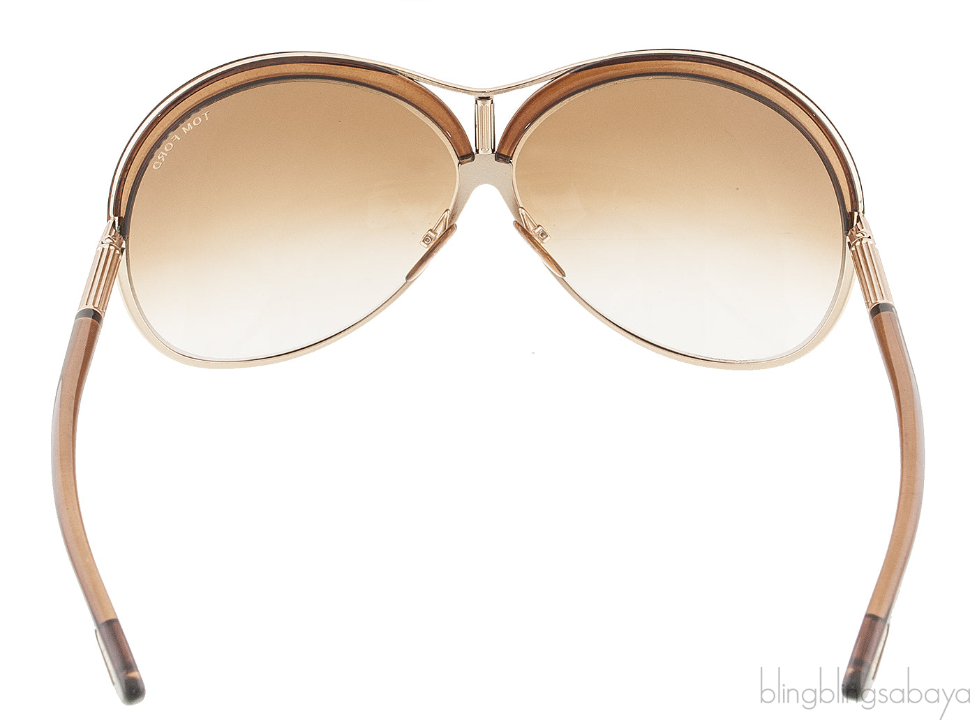Brown Valesca Oversize Sunglasses