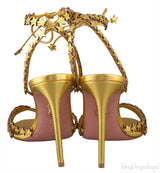 Gold Starlight 105 Sandals