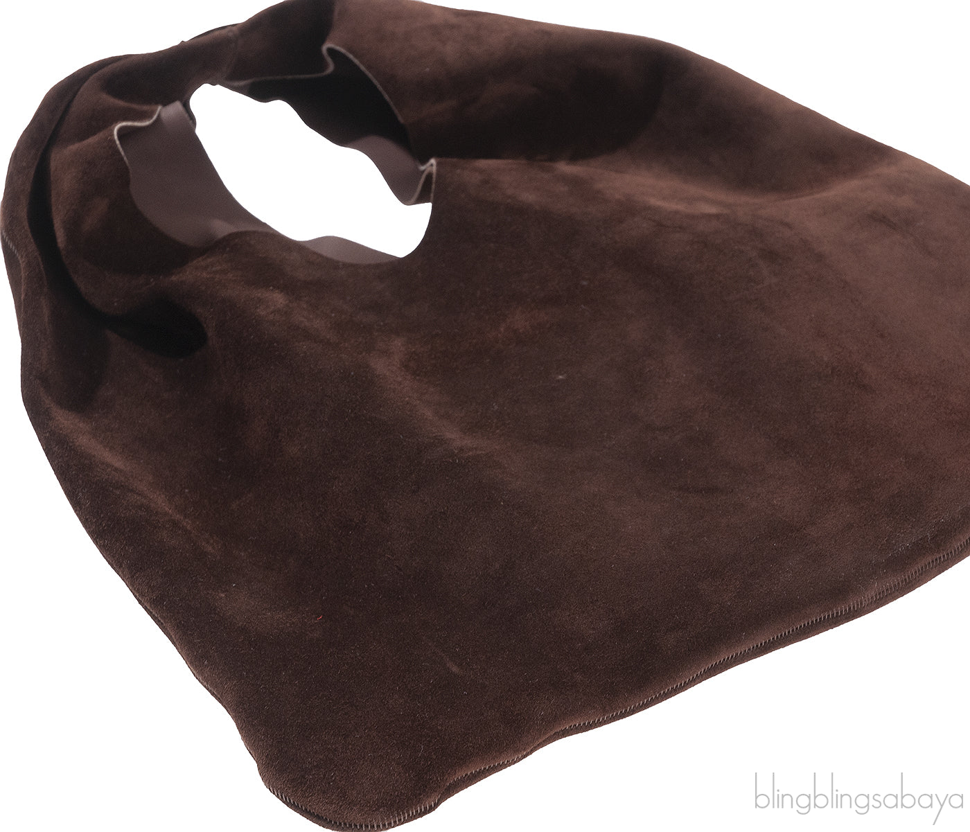 Espresso Ans Bindle Small Leather Tote Bag